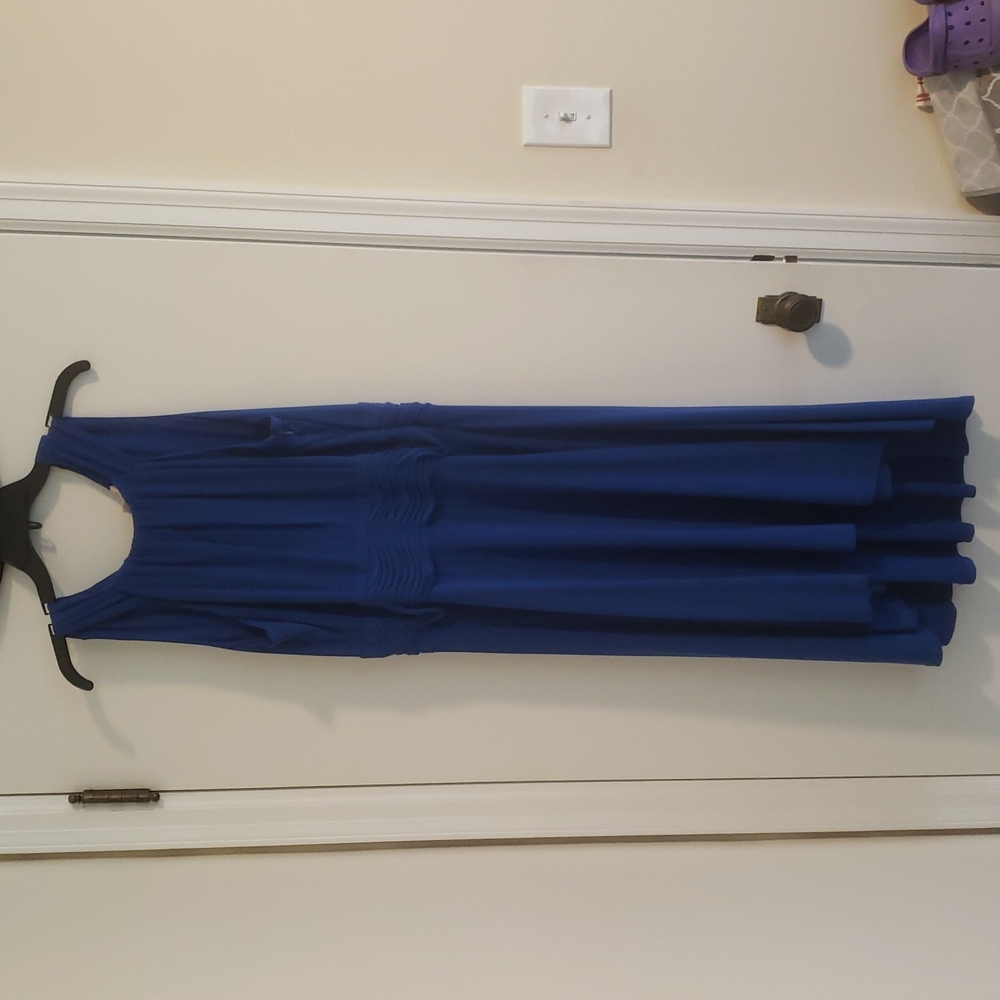 Established 1962 Navy blue dress